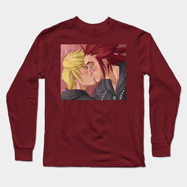 Surprise Smooch! Long Sleeve T-Shirt by Dapper Draws